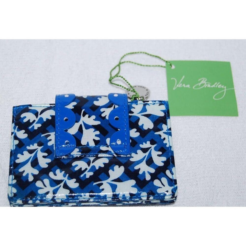 Vera Bradley Pretty Petite Wallet - Blue Lagoon - Picture 3 of 3